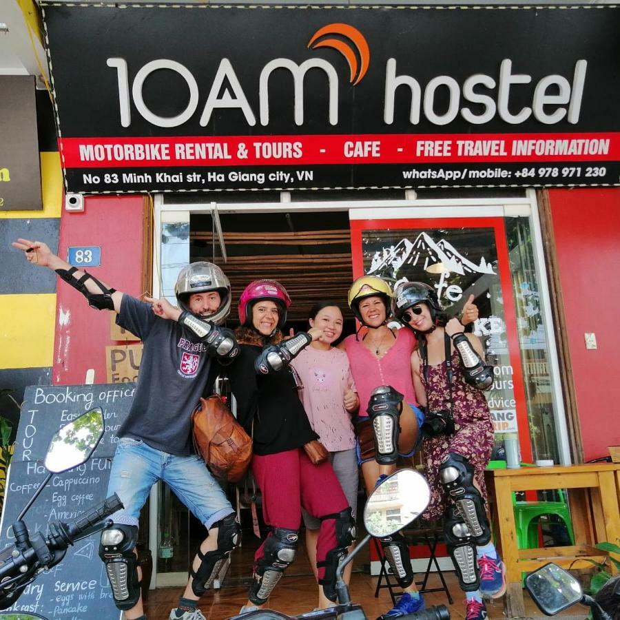 10Am Hostel Ха Жианг Екстериор снимка